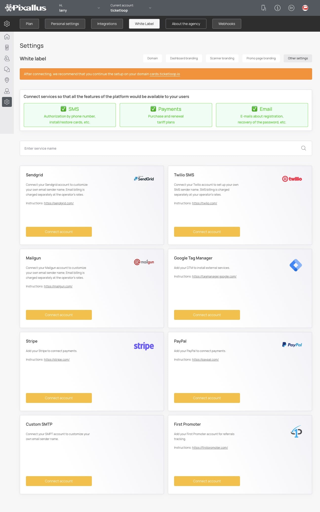 Other Branding Settings 1 Other Branding Options Digital Rewards Cards DRC