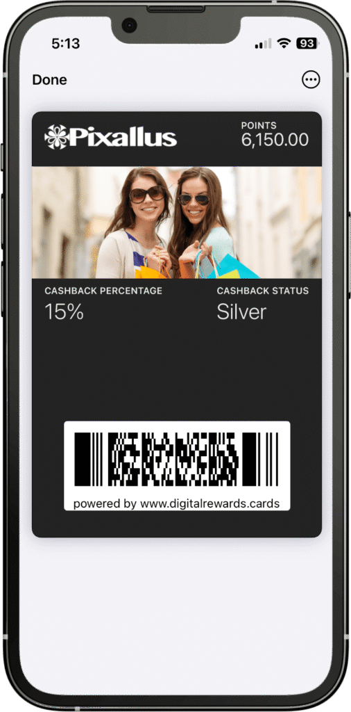 Digital Rewards Cards (DRC) - DRC Cashback - Card Type Mockup web