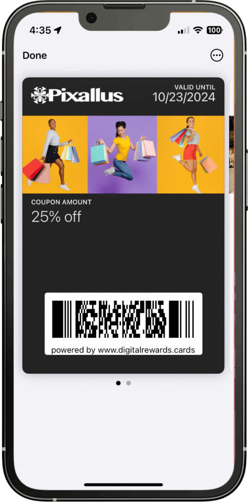 Digital Rewards Cards (DRC) - DRC Coupon - Card Type Mockup web