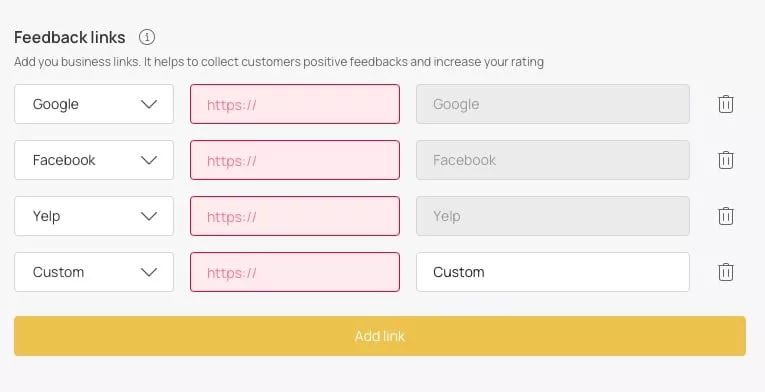 Digital Rewards Cards DRC - Feed Links - Multiple